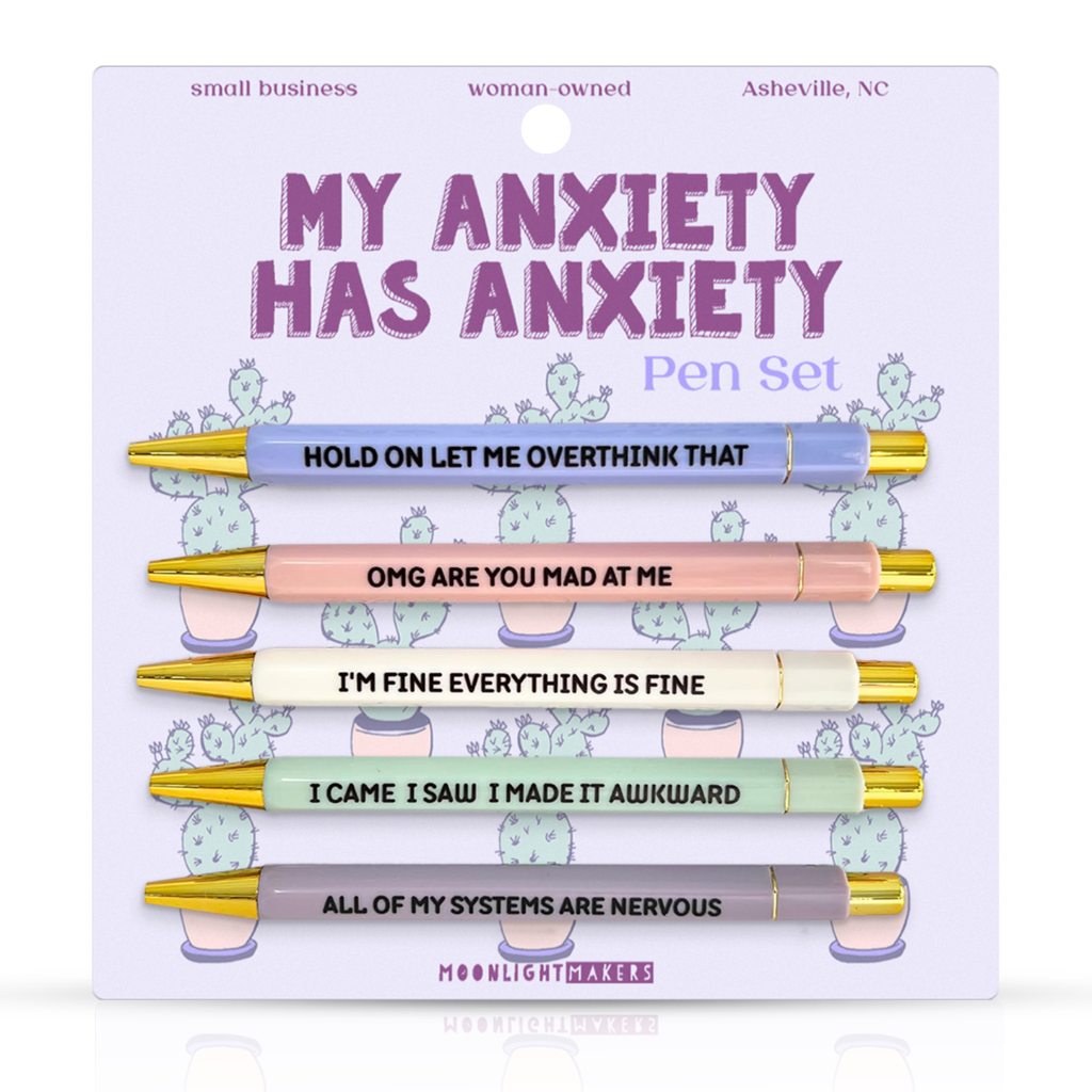 My Anxiety Has Anxiety Pen Set