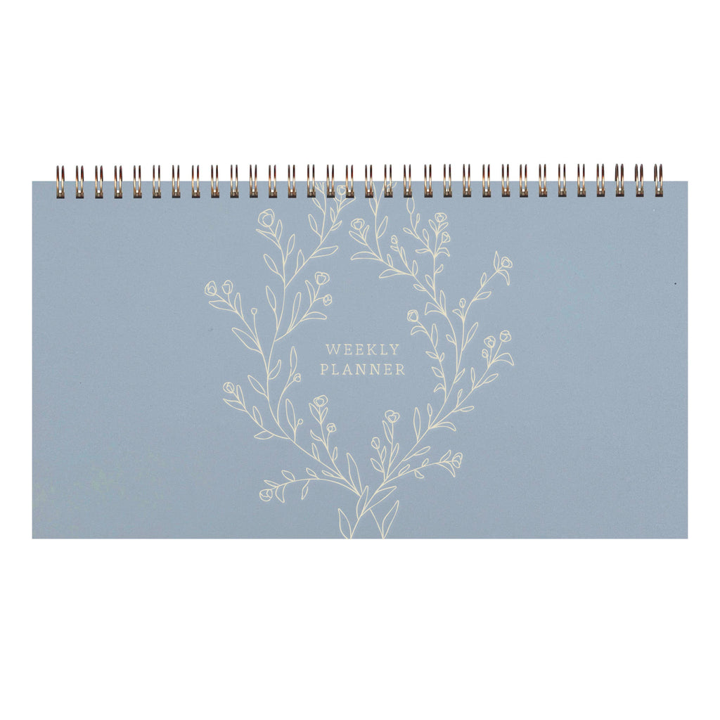 Floral Vines Undated Weekly Planner - Ruff House Print Shop