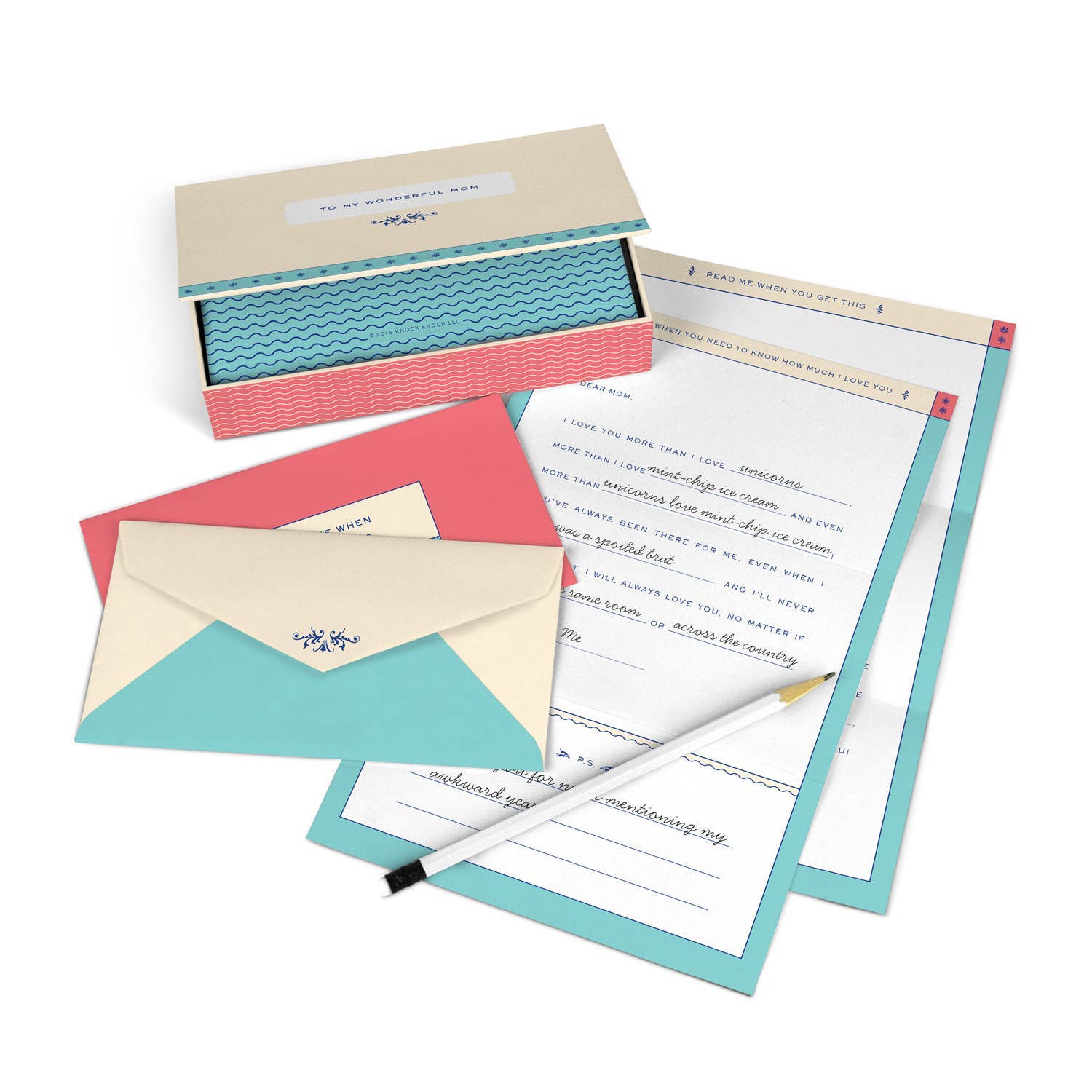 Letters to My Wonderful Mom — Read Me When Keepsake Box