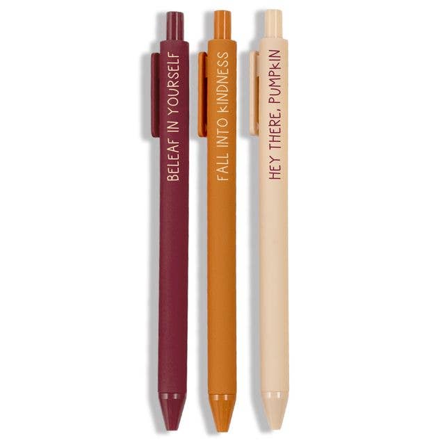 The Cozy Club Fall Pen Set