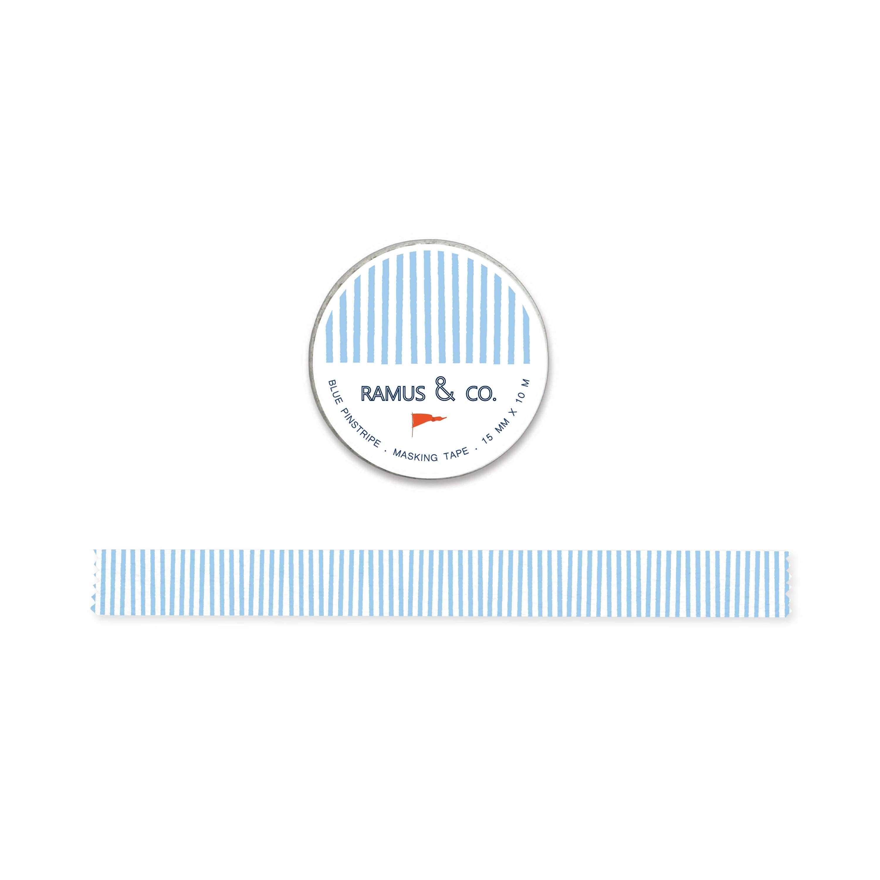 Blue Pinstripe Masking Tape