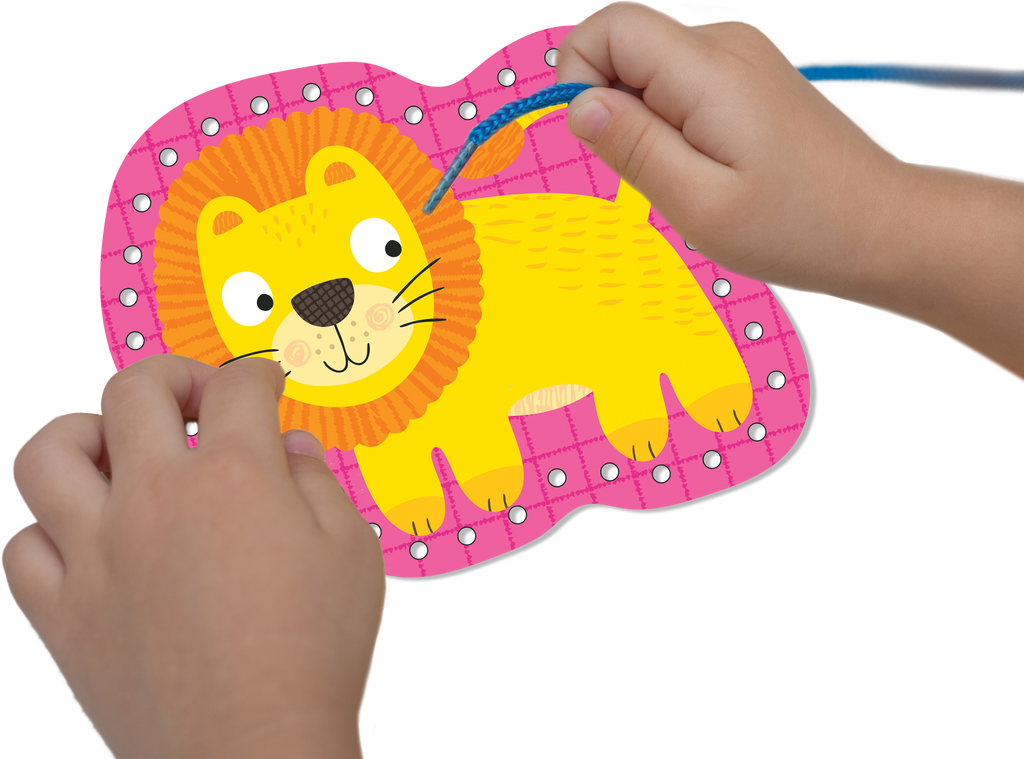 Animals Lacing Cards | Peter Pauper Press
