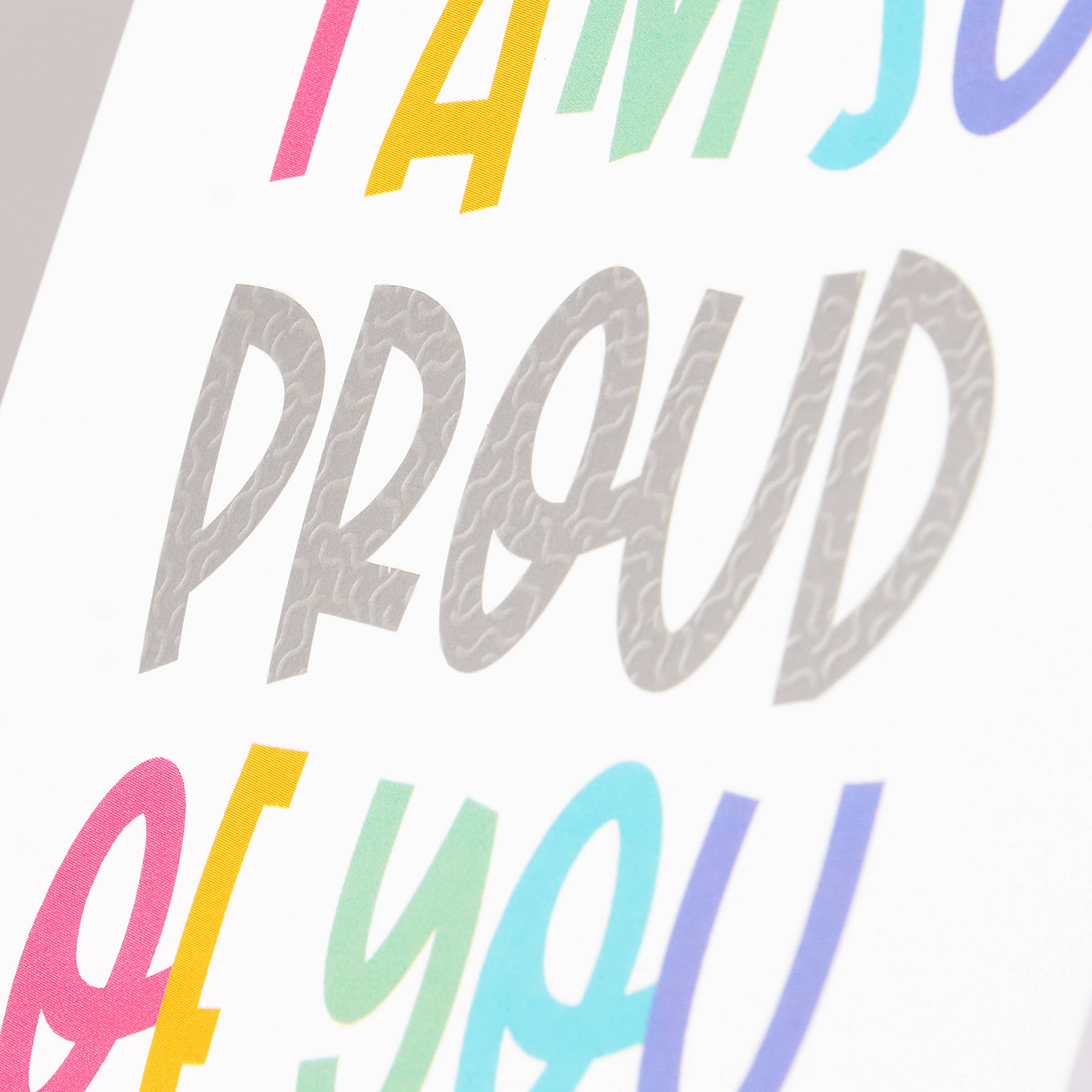 Proud Of You Greeting Card