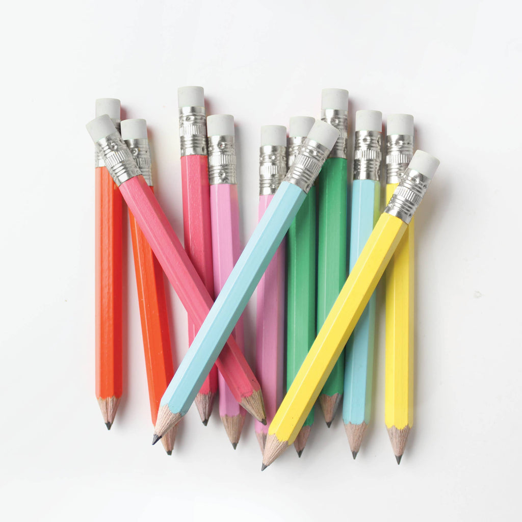 Rainbow Mini Pencils