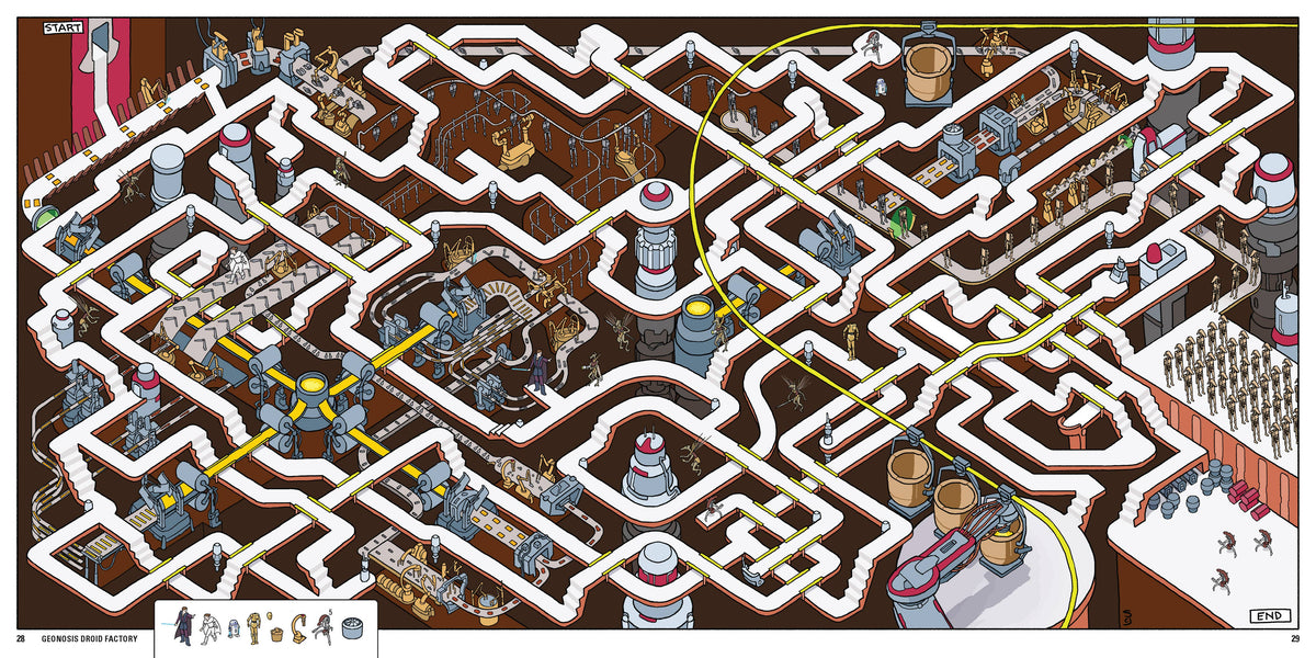 Star Wars Mazes – A Galactic Adventure Puzzle Book