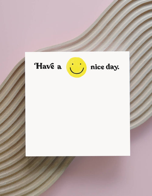 200-Sheet Jumbo Desk Pad | Have A Nice Day