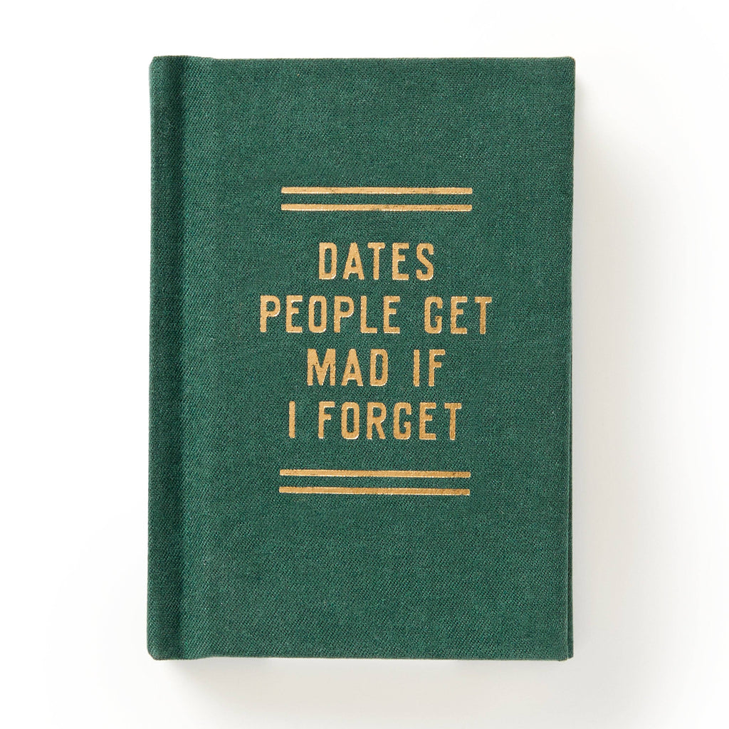Brass Monkey “Dates People Get Mad If I Forget” Tiny Diary