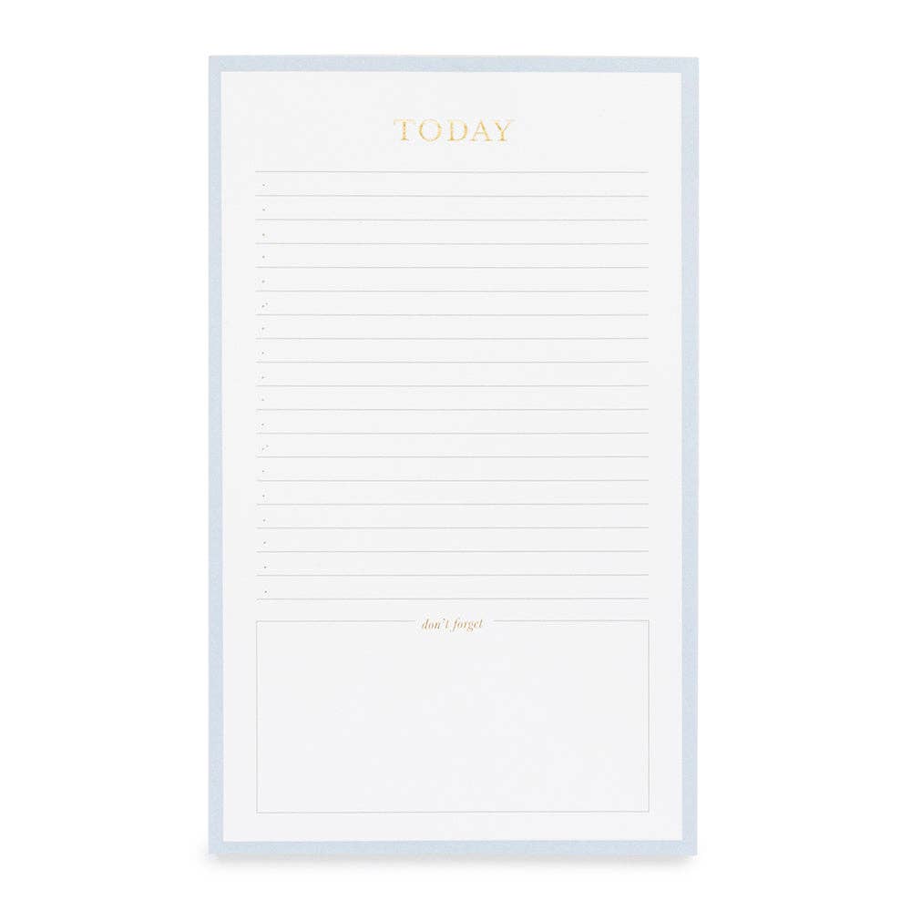 Today Daily Planning Notepad, Blue