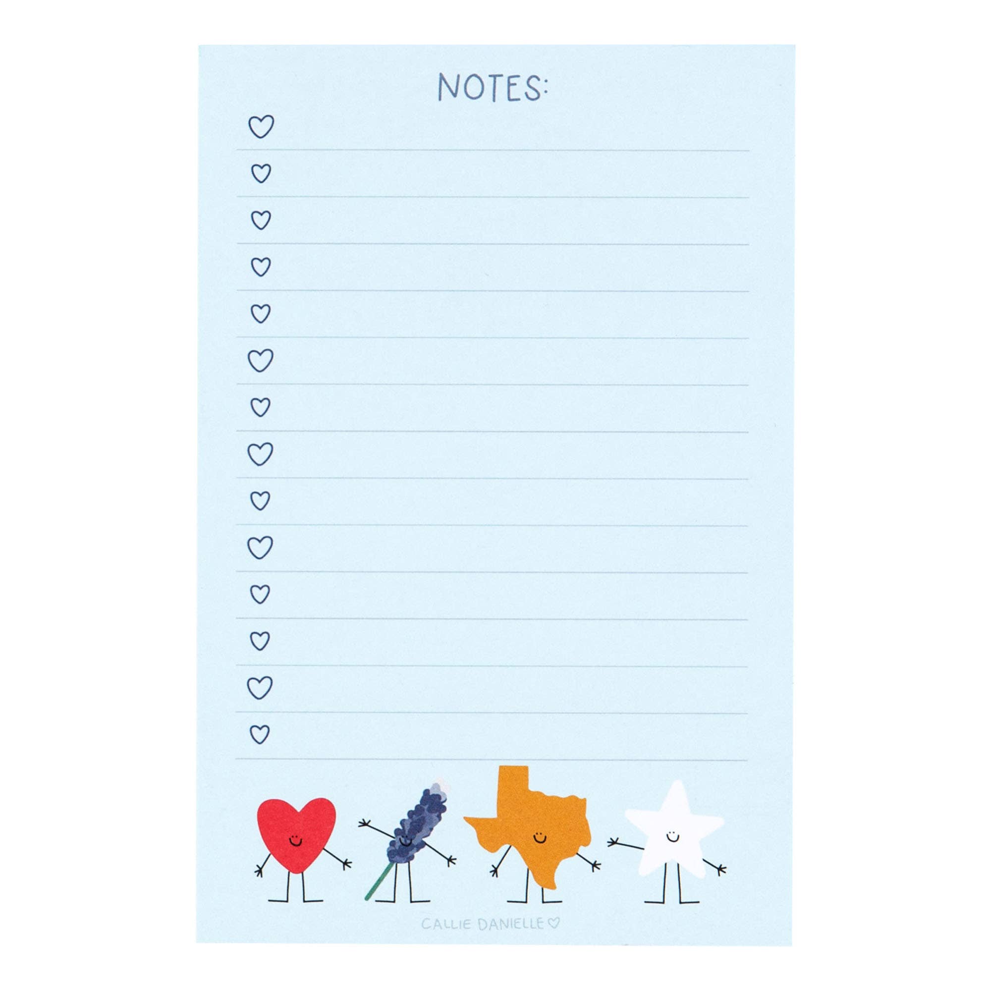 Smiley Texas Icons Notepad