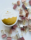 Binder Clips | Rosy Nude