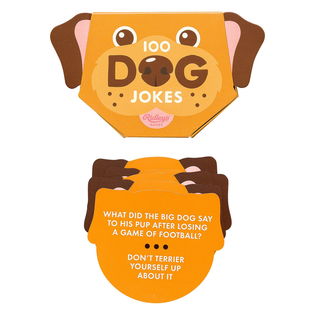 100 Dog Jokes Card Set