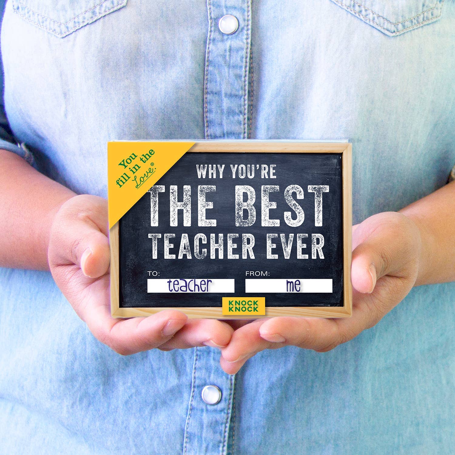 Why You're the Best Teacher Ever Fill in the Love® Book | Teacher Appreciation Gift
