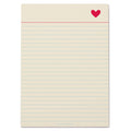 #NP225 Heart notePAD