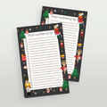 Christmas Shopping List Notepad