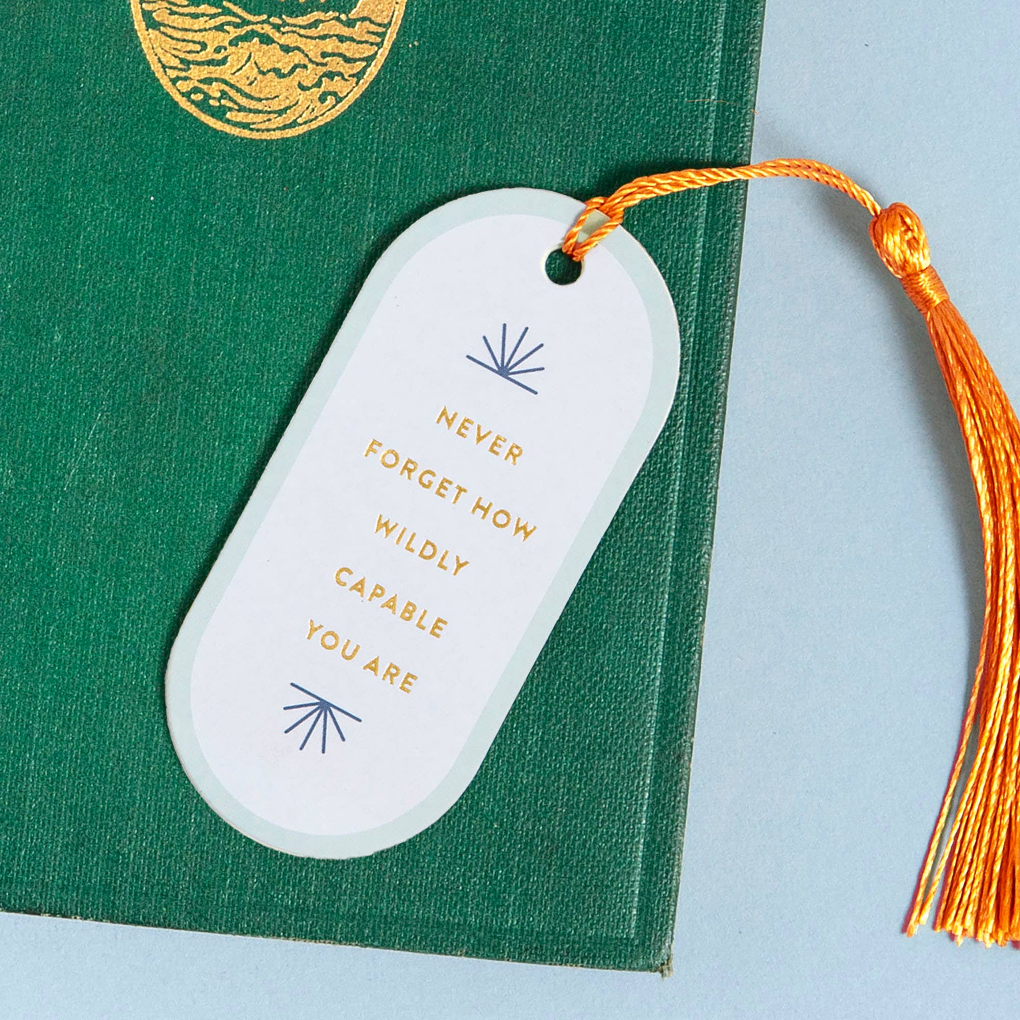 Wildly Capable Leather Bookmark | Studio Calico