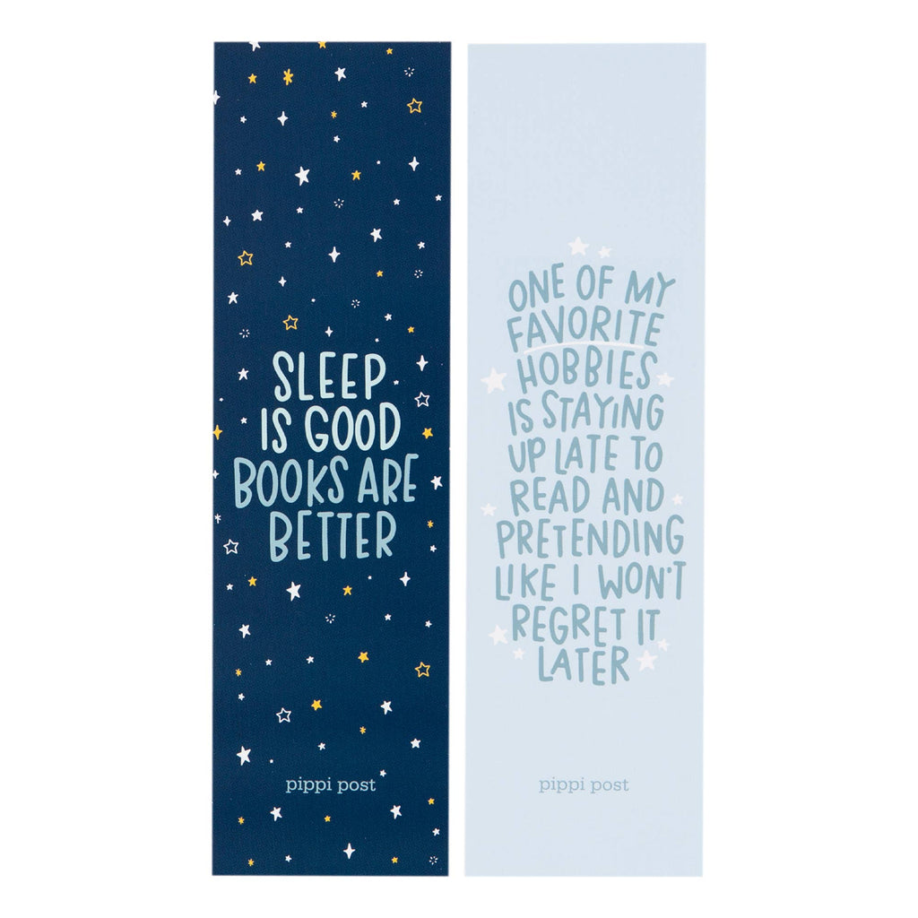Sleep Is Good Books Are Better Bookmark Set