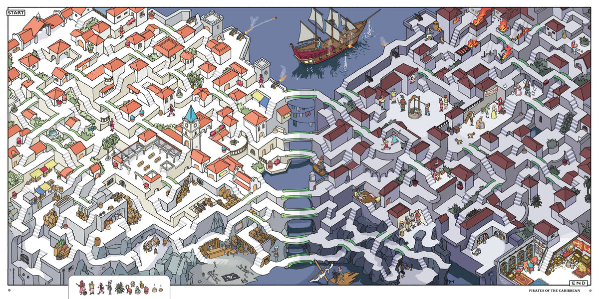 Disney Parks Mazes – A Magical Adventure Puzzle & Activity Book