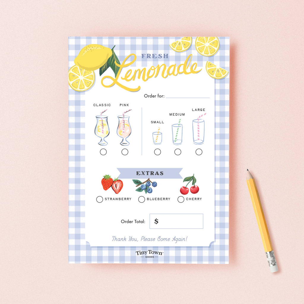 Tiny Town™ Lemonade Stand Play Notepad