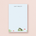Don't Forget! Frog Notepad | Lily Pad Pun To-Do List