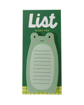 Frog Die-Cut List Pad