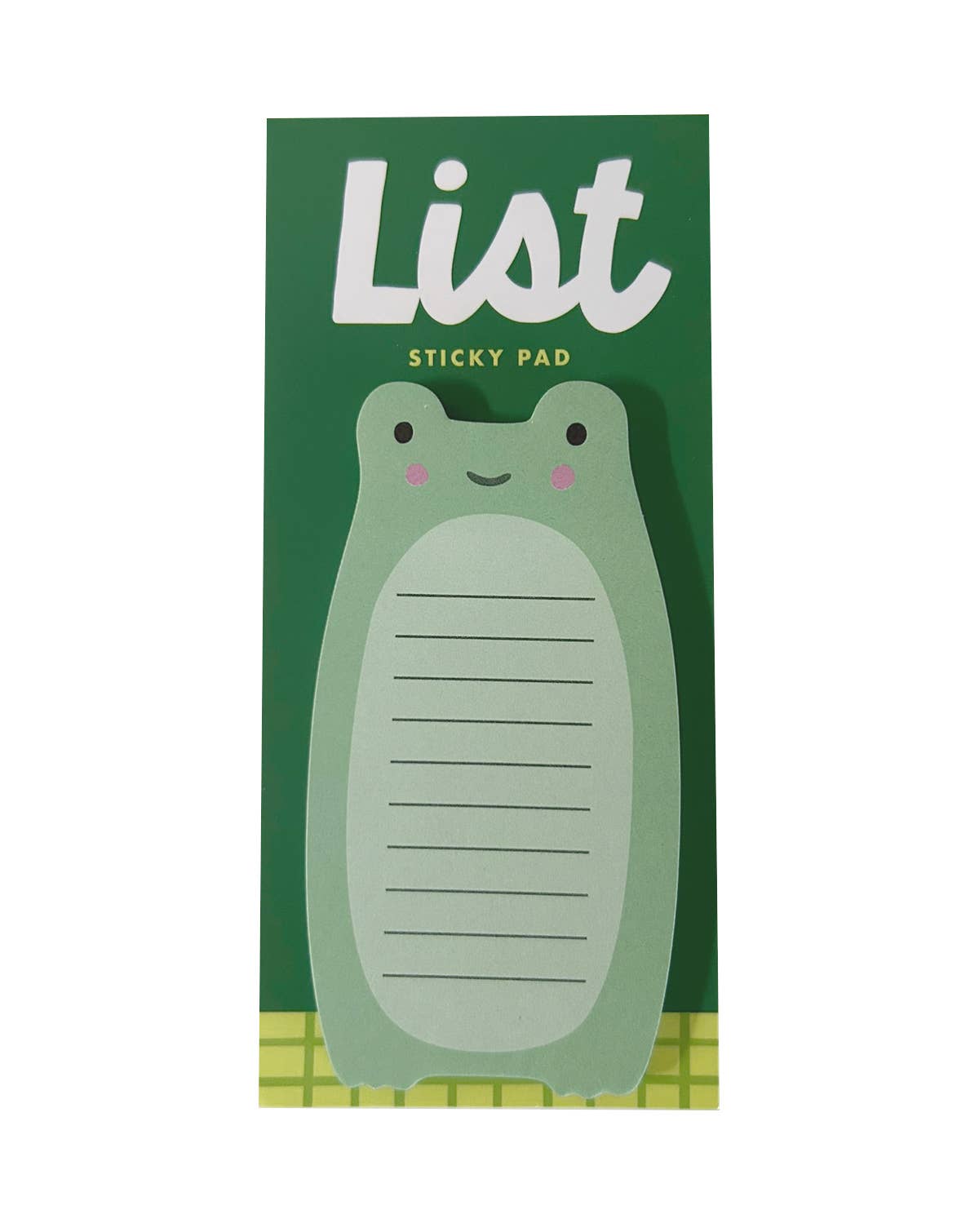 Frog Die-Cut List Pad