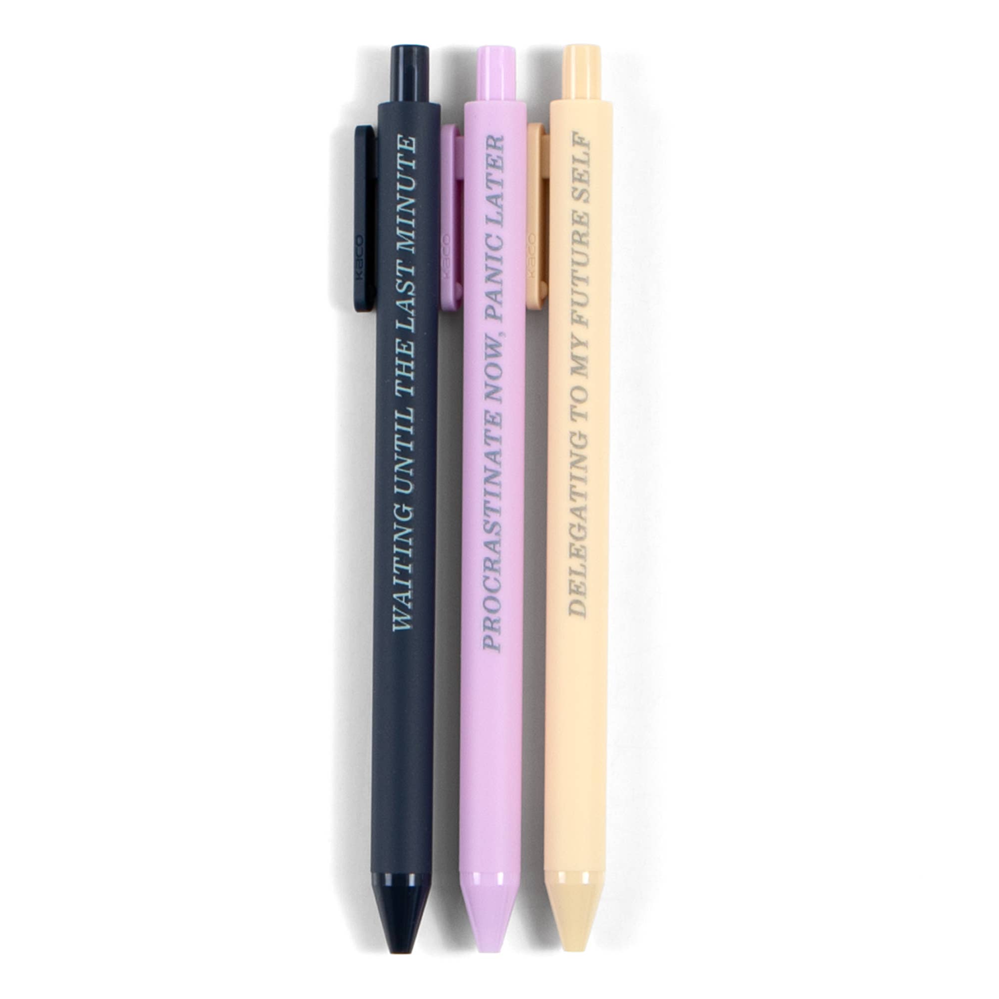 The Procrastinator Pen Set | Studio Calico