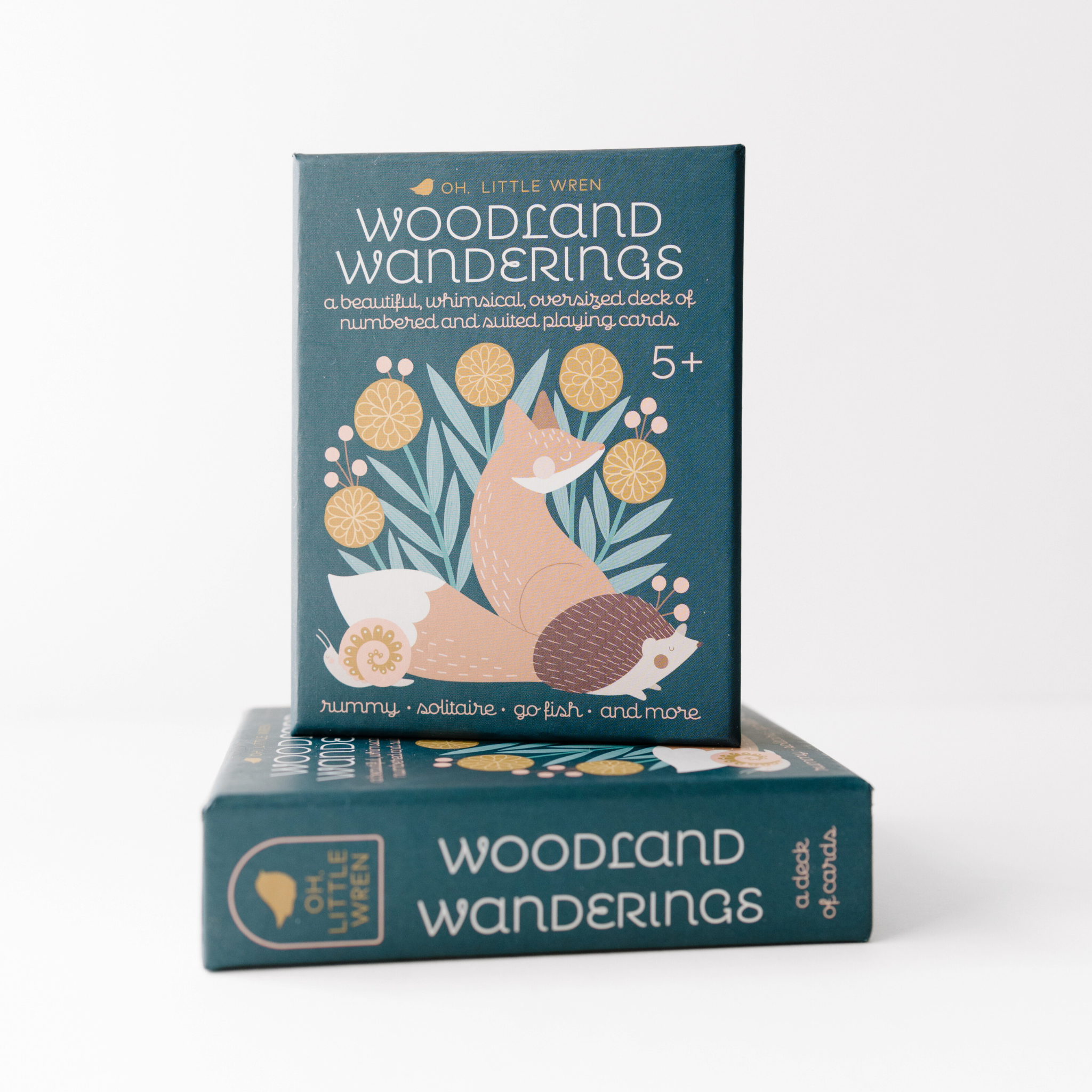 Woodland Playing Cards Deck | Family Game Night Favorite