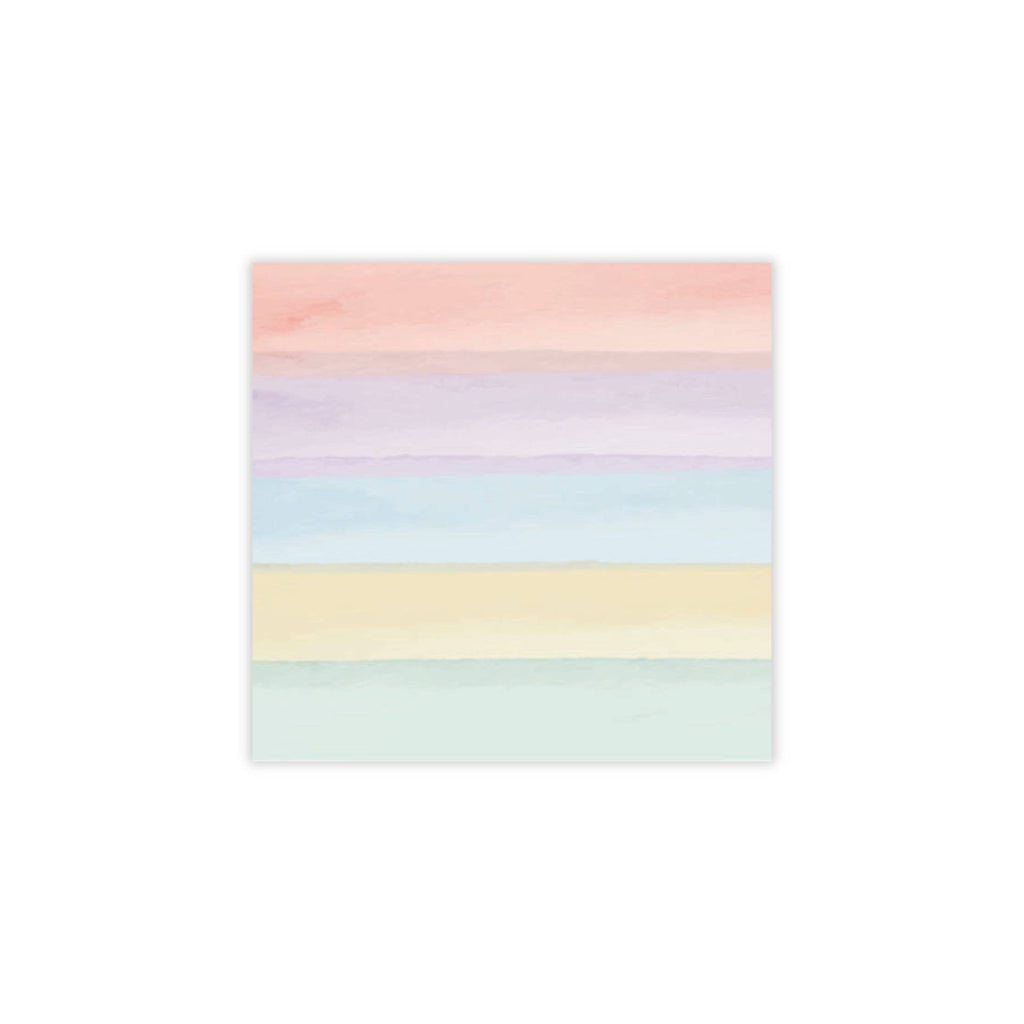 Cotton Candy Skies Sticky Note Pad | 3x3 Pastel Watercolor Post-it® Notes, 50 Sheets