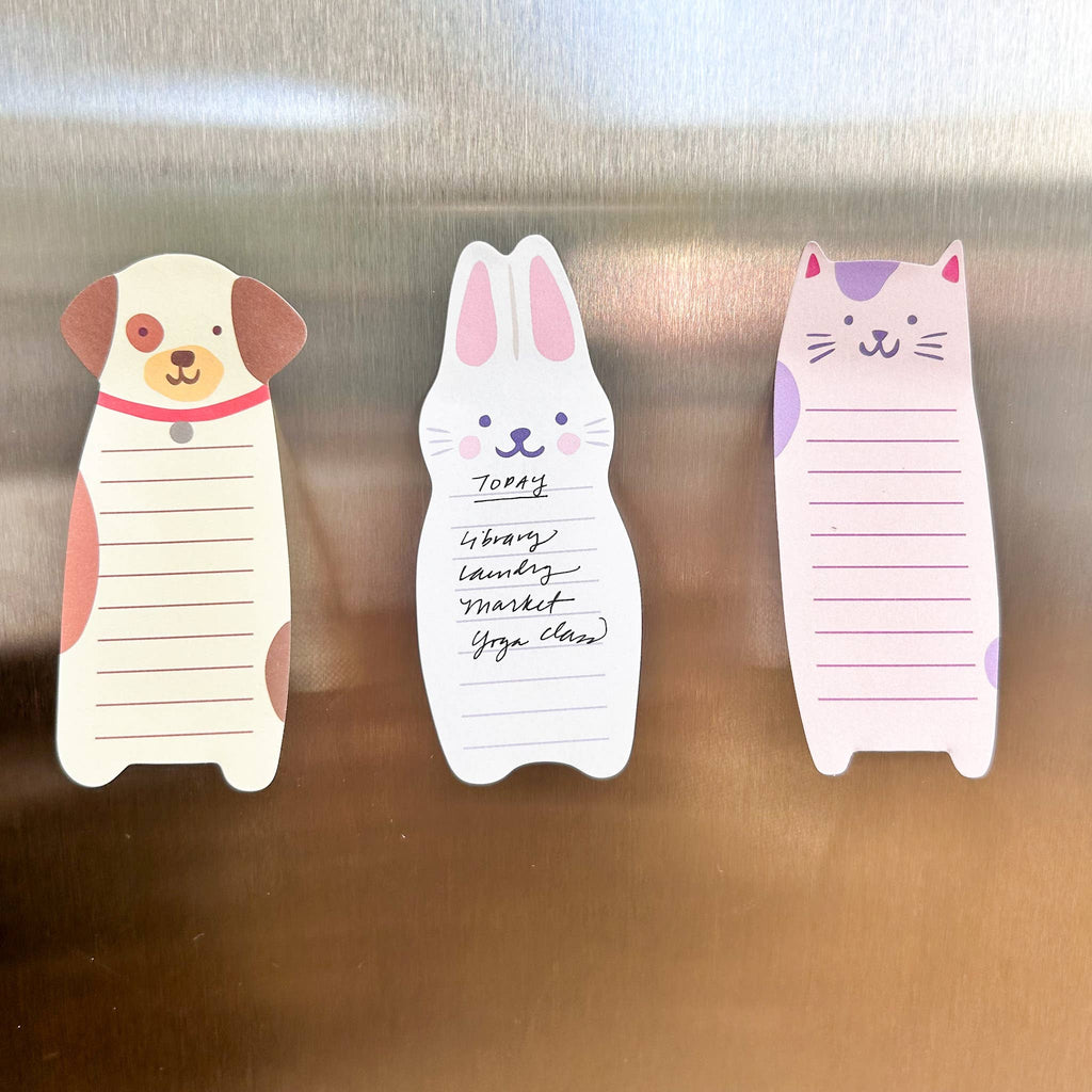 Bunny Die-Cut Sticky List Pad