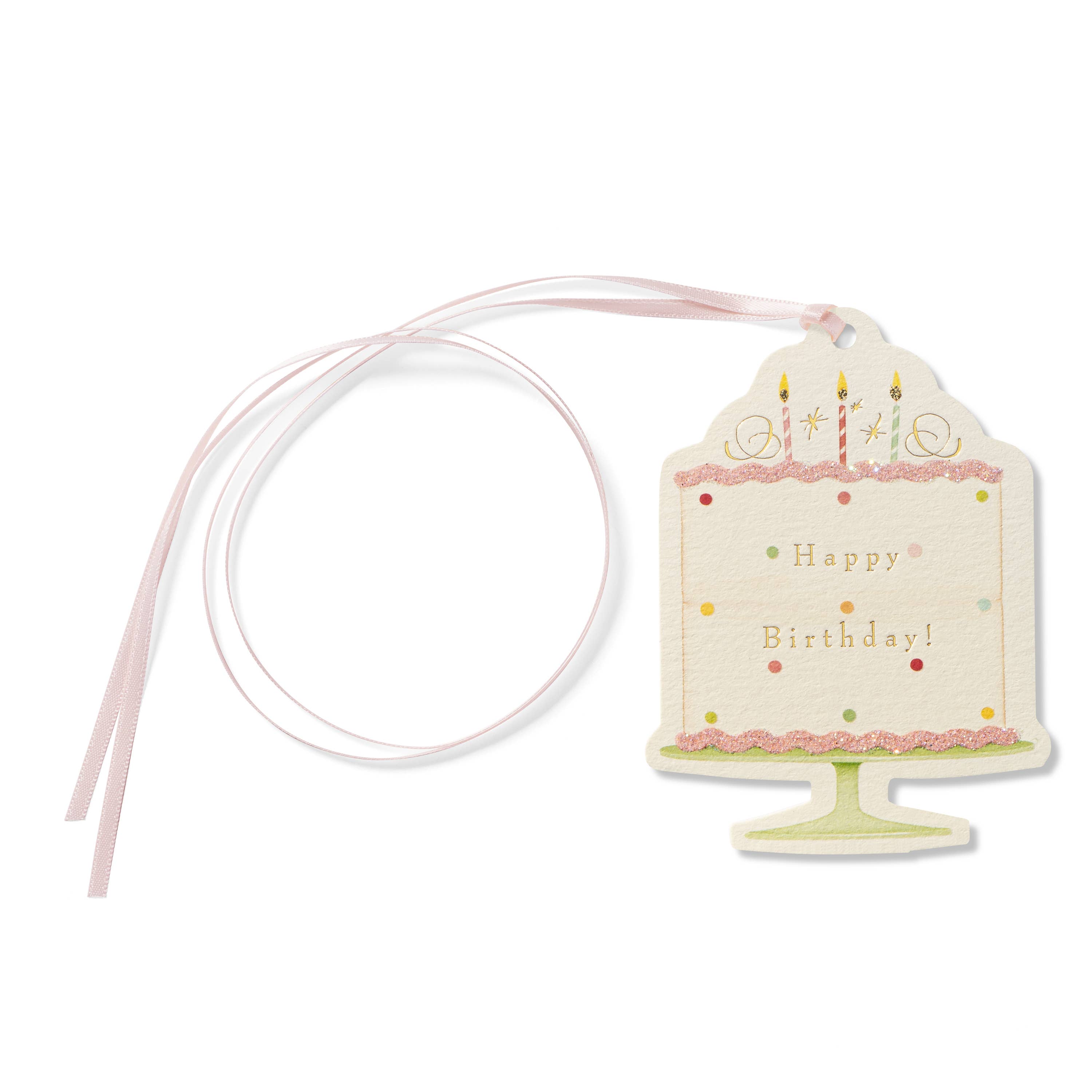 Birthday Cake Pretty Gift Tag