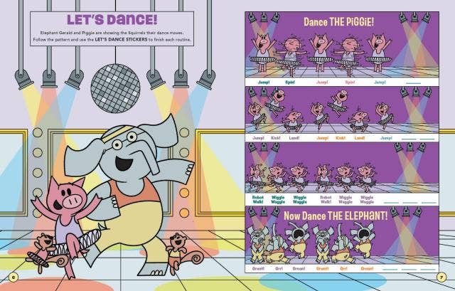 Elephant and Piggie Stick Together Sticker Book: Trade Paperback