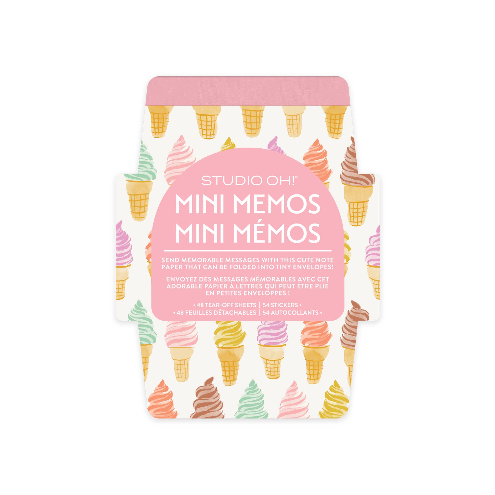 Cool & Creamy Mini Memos with Stickers by Studio Oh!