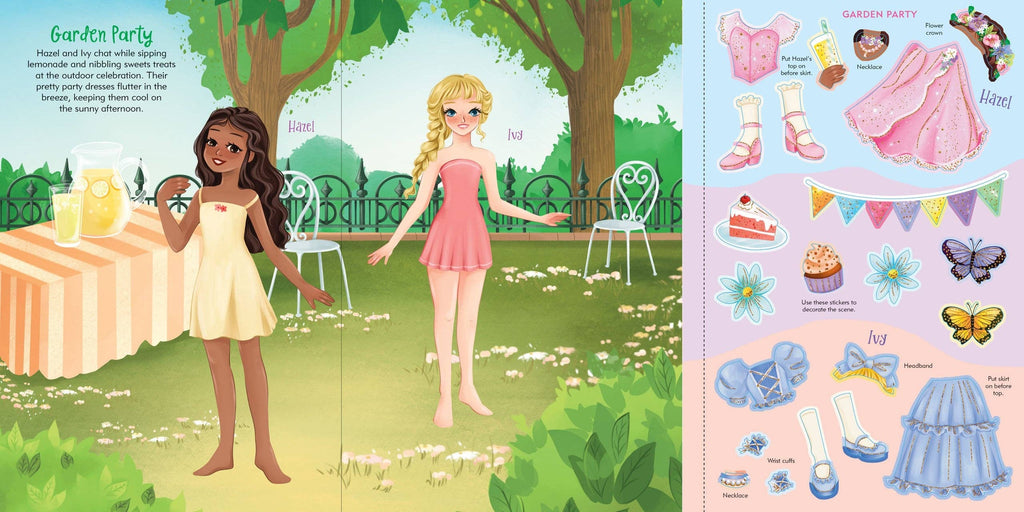 Fashion Sticker Doll Dress-Up Book | Peter Pauper Press