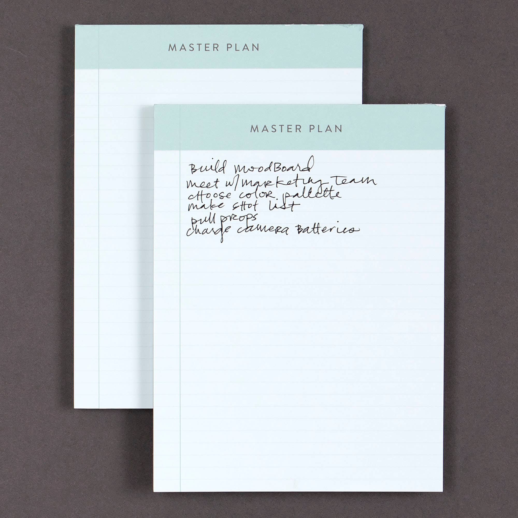 Master Plan Notepad