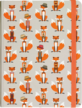 Dapper Foxes Journal: Hardcover Journal with 160 Lined Pages
