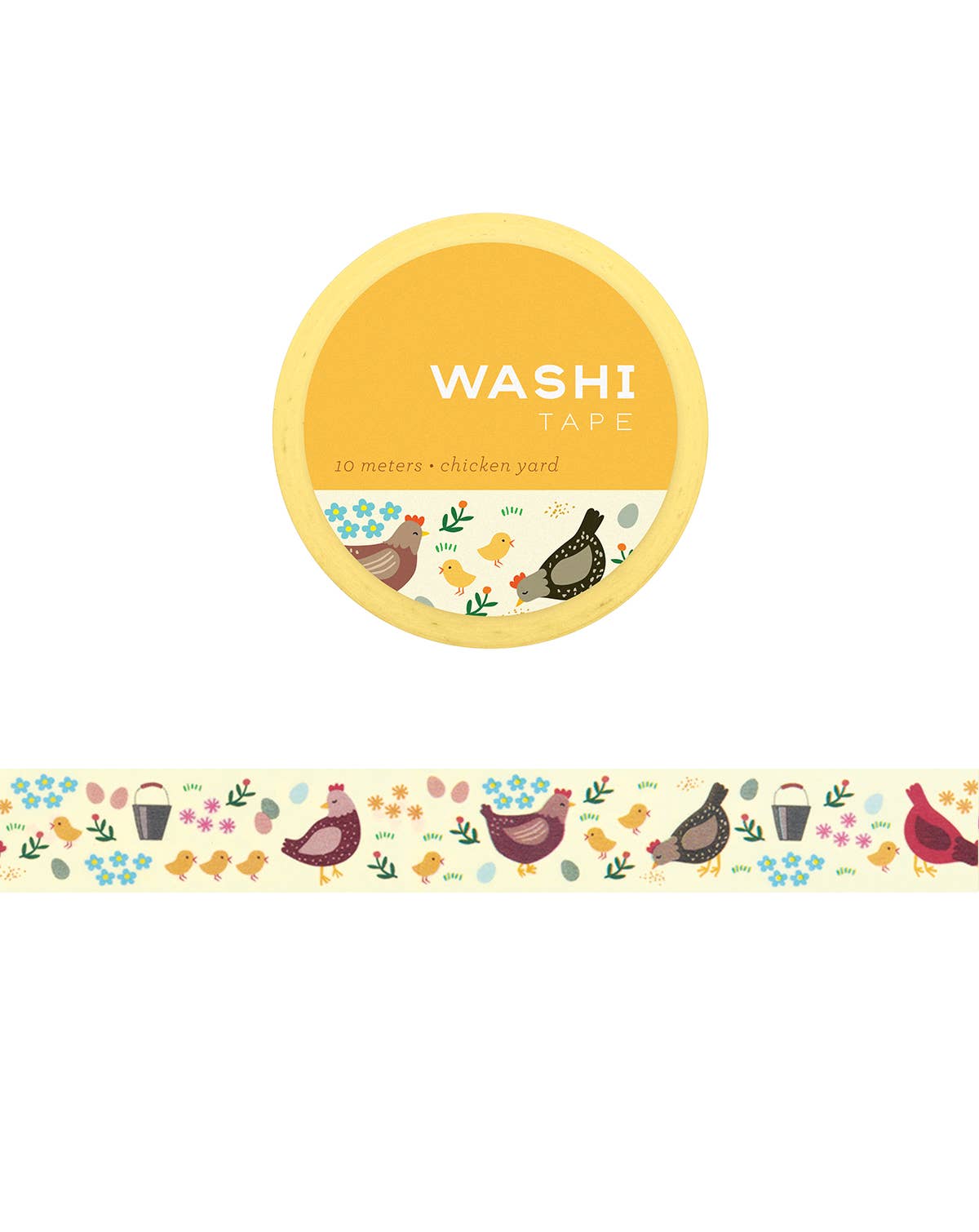 Chicken Yard Washi Tape by Girl of All Work