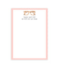 May or May Not Glasses Notepad | Funny Desk Notepad | 50 Sheets by Isabella MG