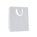 Blue Ticking Stripe Gift Bag