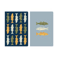 Sporting Goods Fish Notebook Set