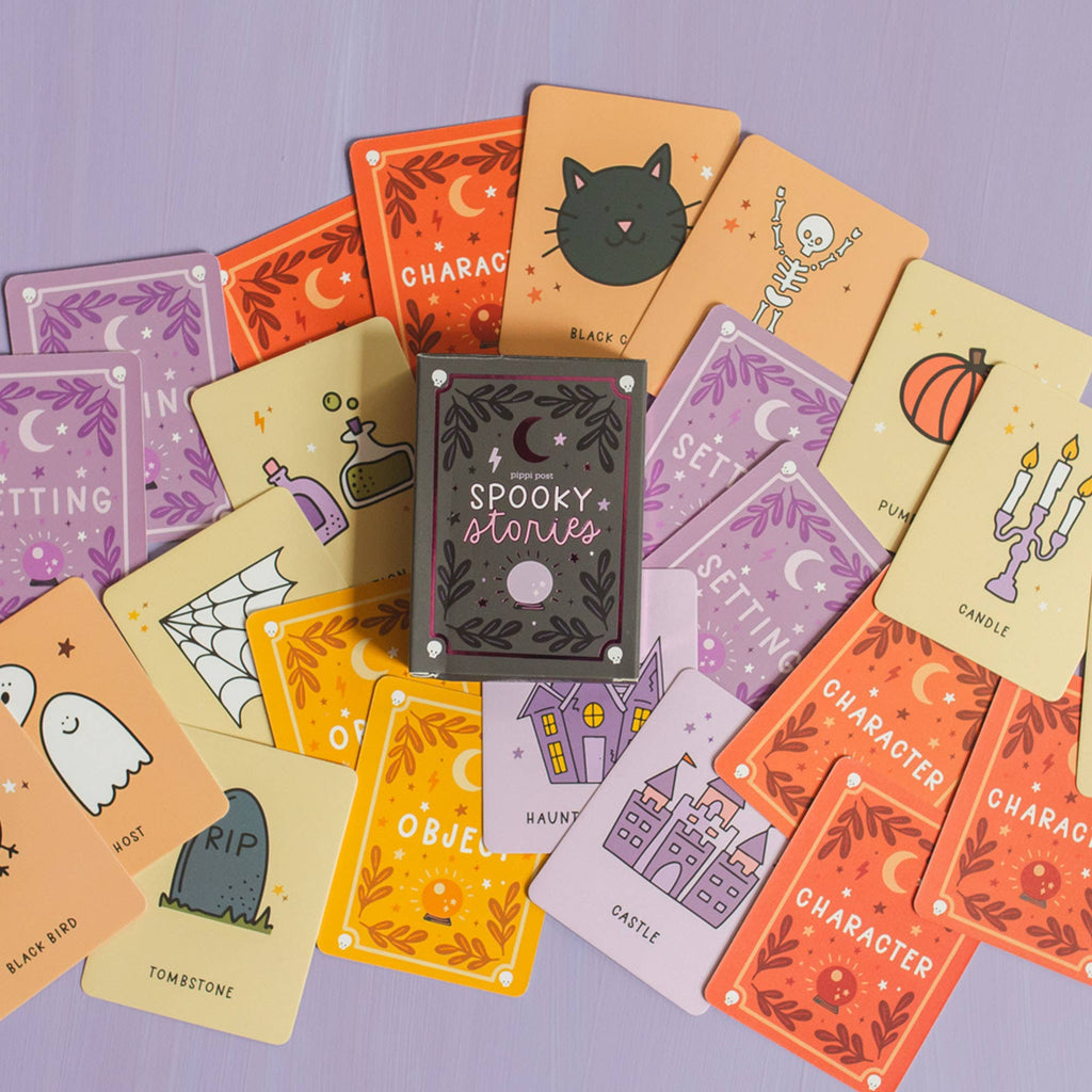 Spooky Stories Storytelling Card Game | Pippi Post
