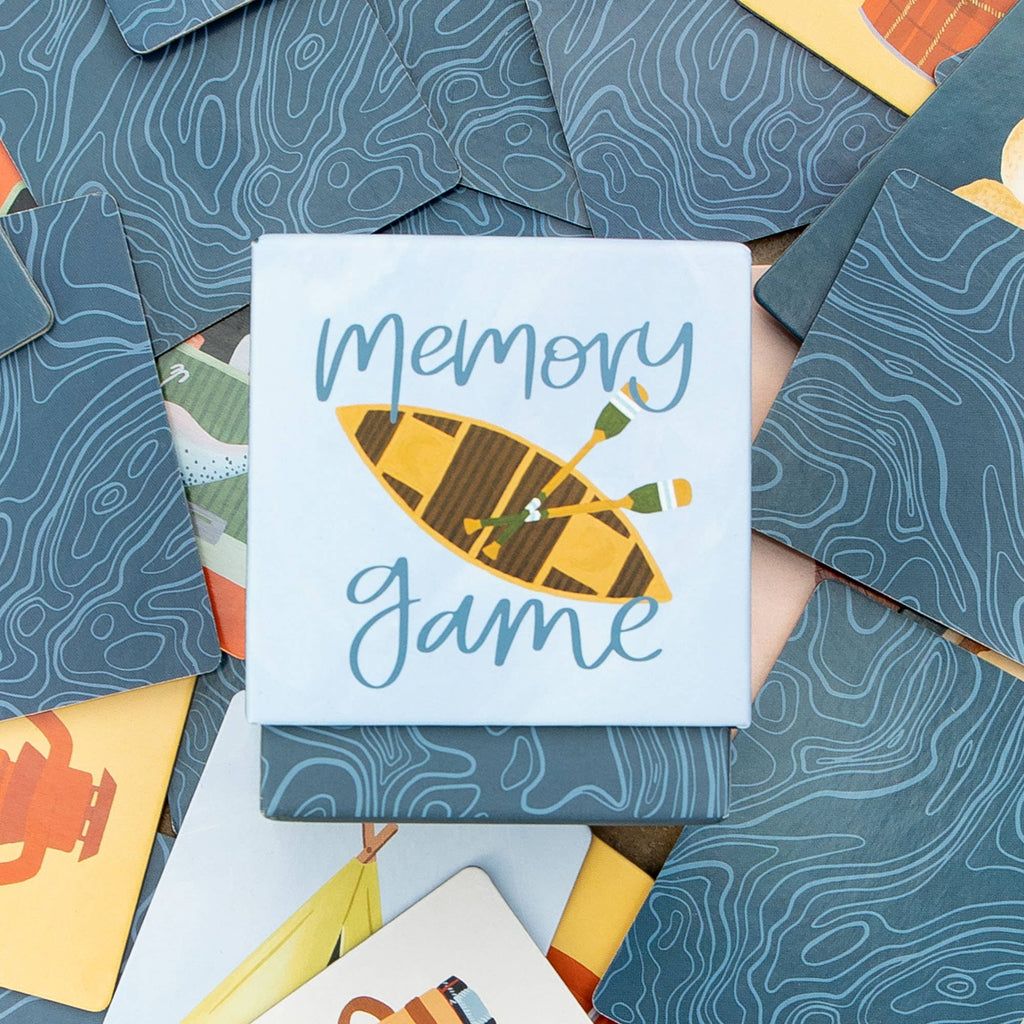 Camping Memory Matching Game for Kids