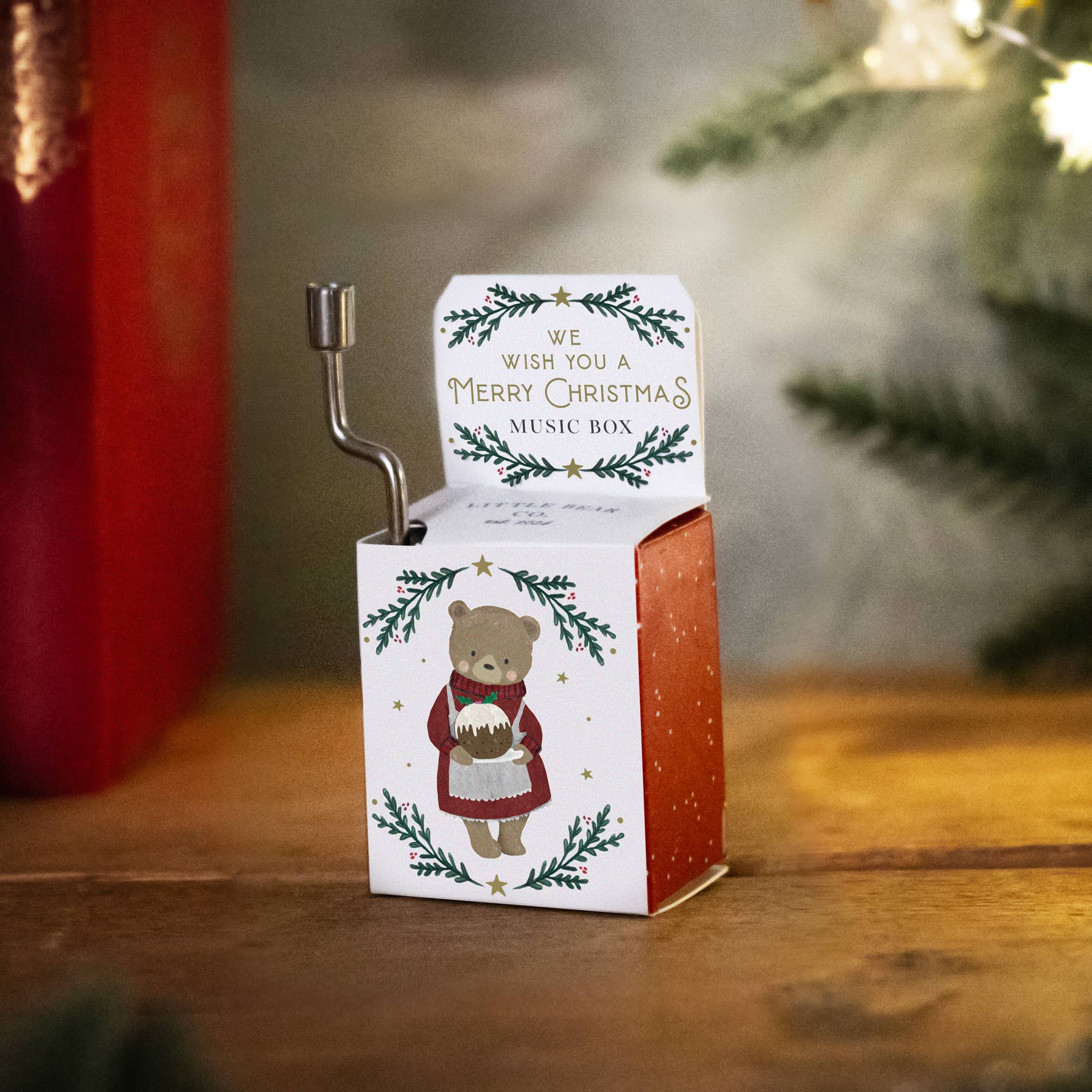 'We Wish You A Merry...' Music Box