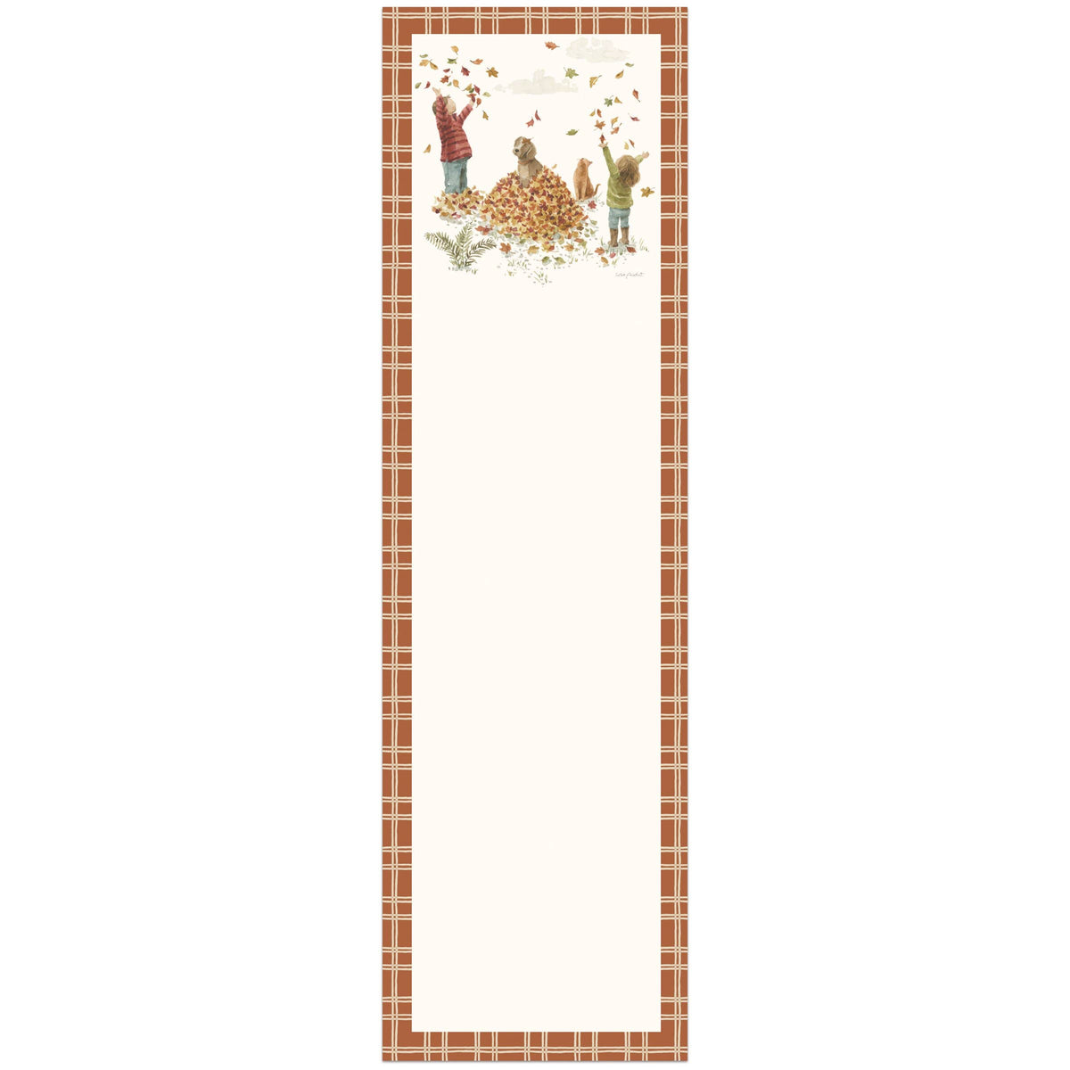Fall Days Magnetic List Notepad