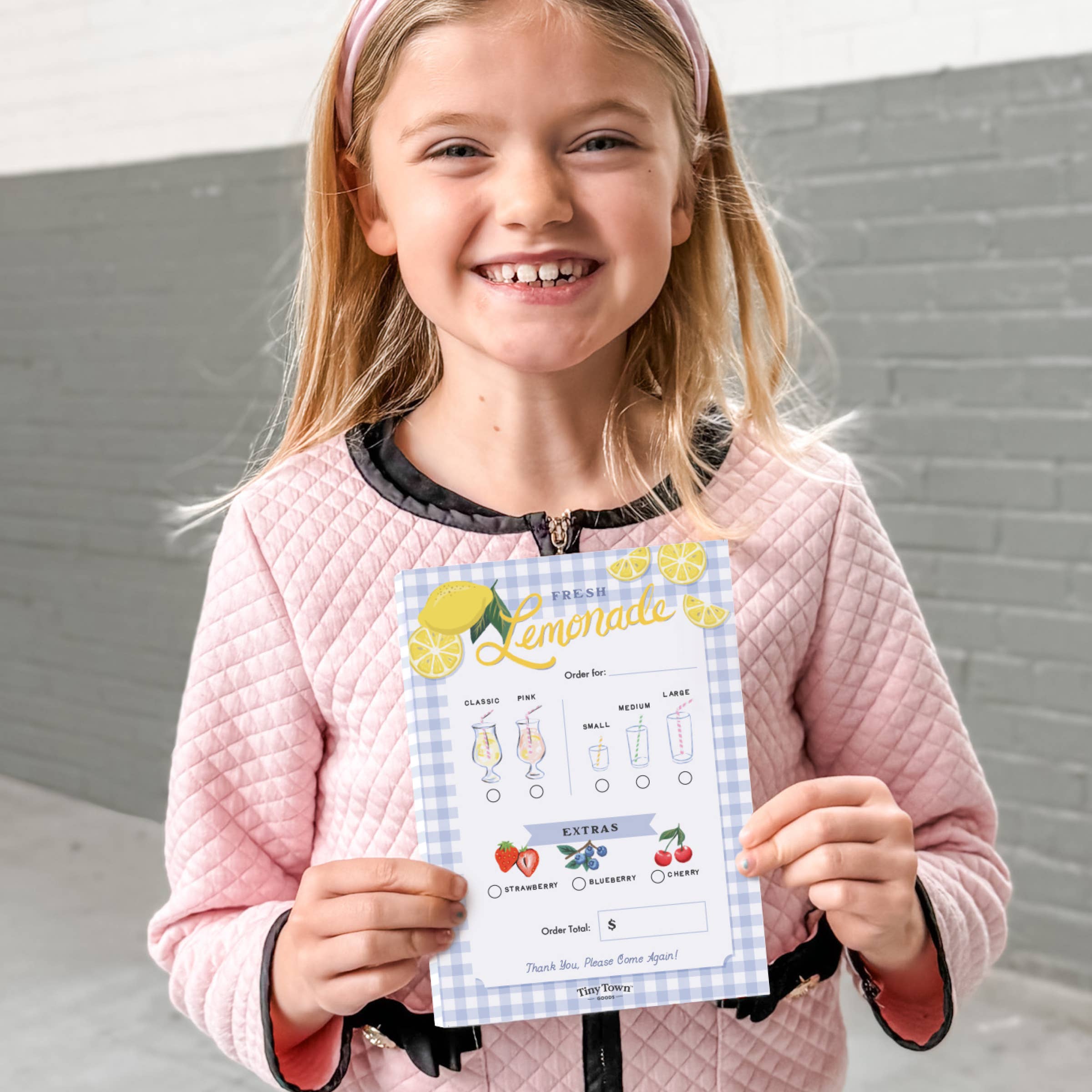 Tiny Town™ Lemonade Stand Play Notepad
