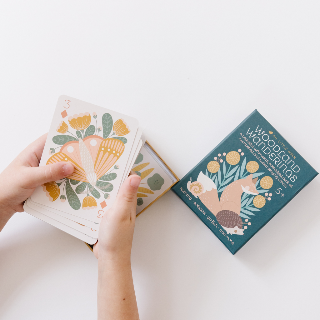 Woodland Playing Cards Deck | Family Game Night Favorite