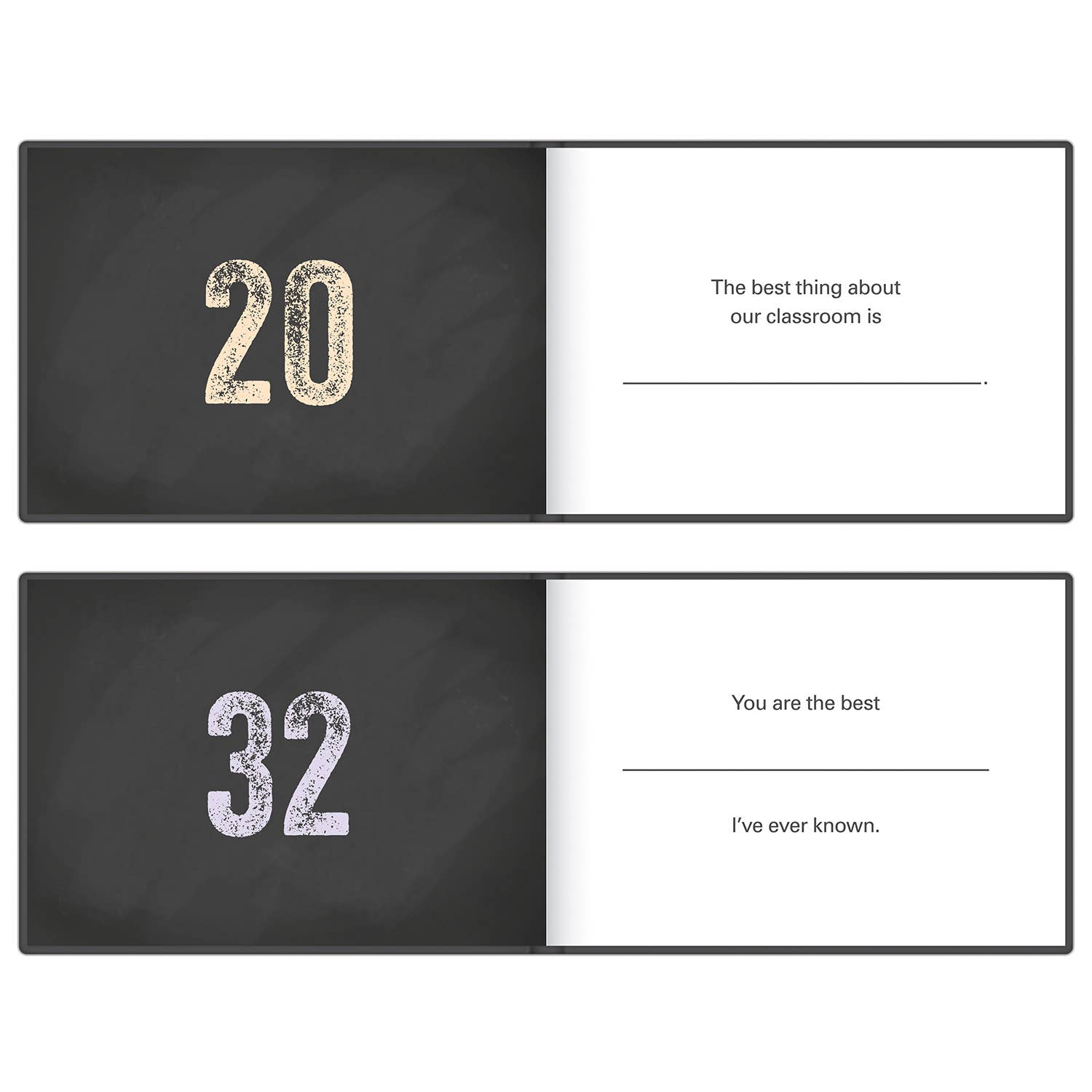 Why You're the Best Teacher Ever Fill in the Love® Book | Teacher Appreciation Gift