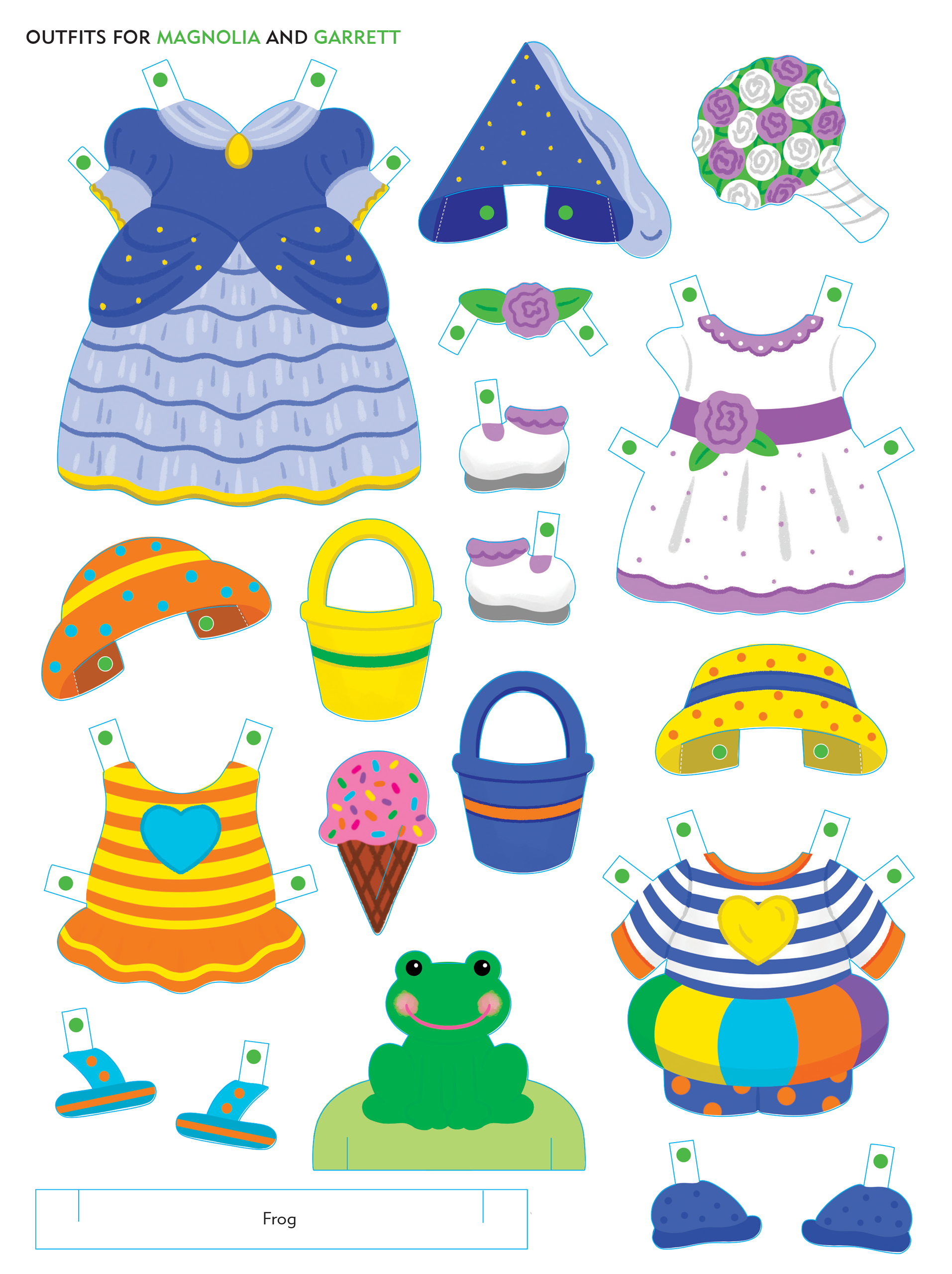 Classic Keepsake Paper Dolls: Beartown | Peter Pauper Press