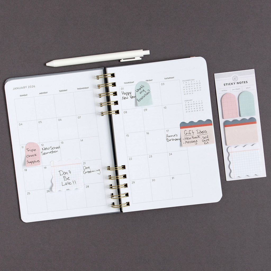 Ledger Sticky Notes Set | Studio Calico
