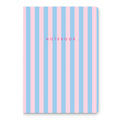 Cotton Candy Stripes Keri Notebook
