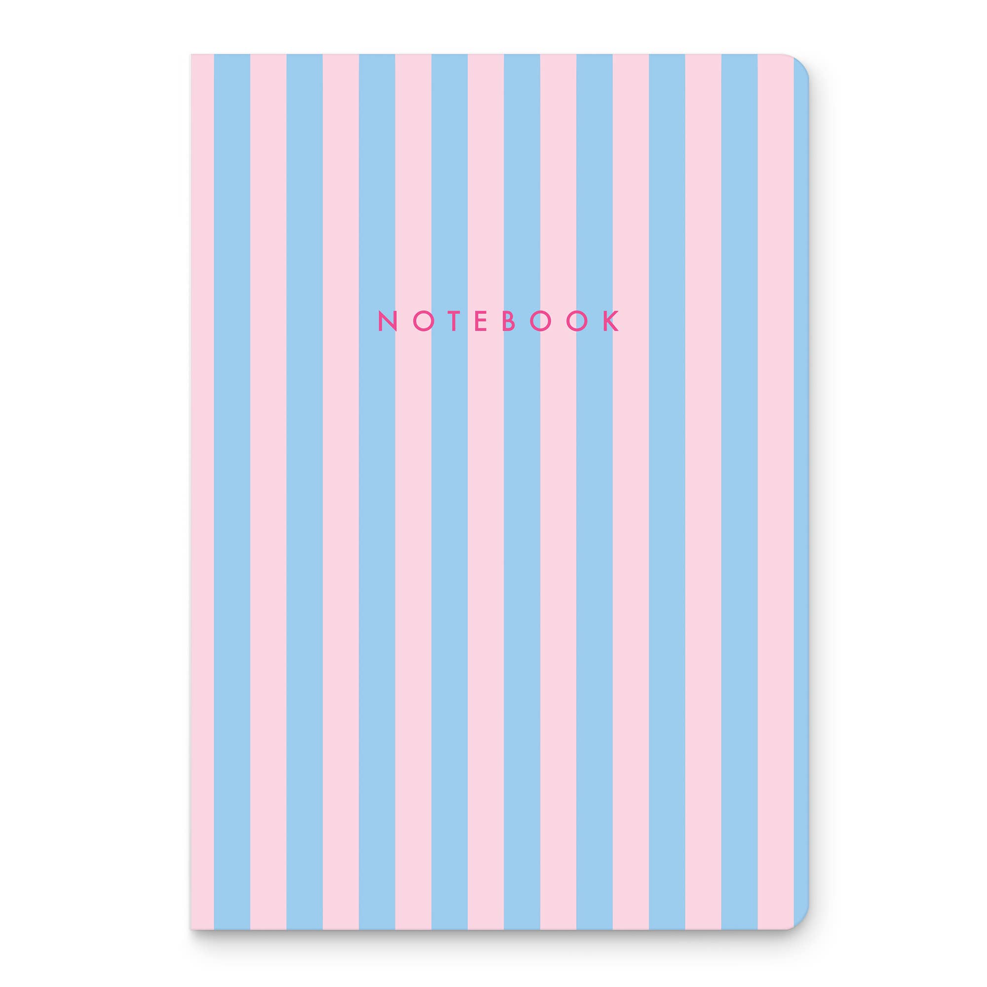 Cotton Candy Stripes Keri Notebook